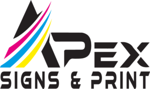 Apex Signs and Print Logo